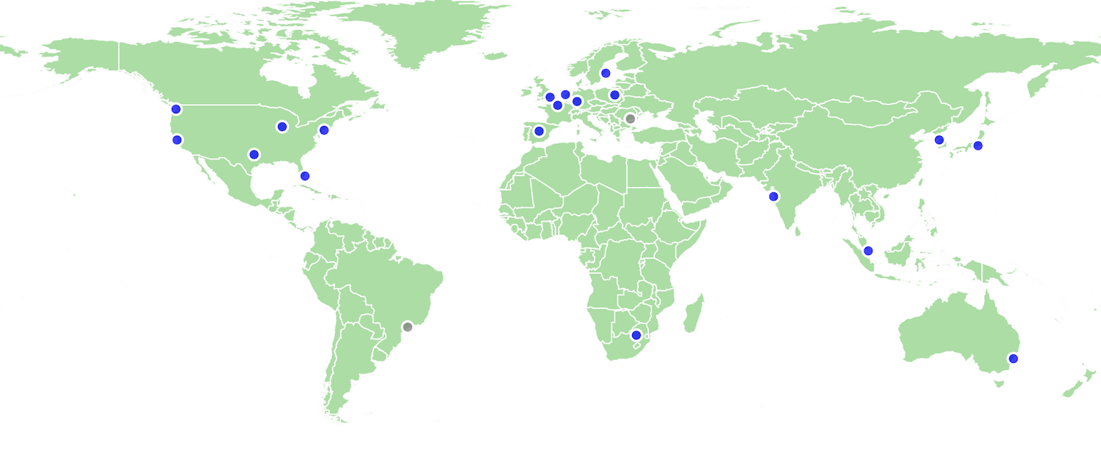 Anycast Network Map